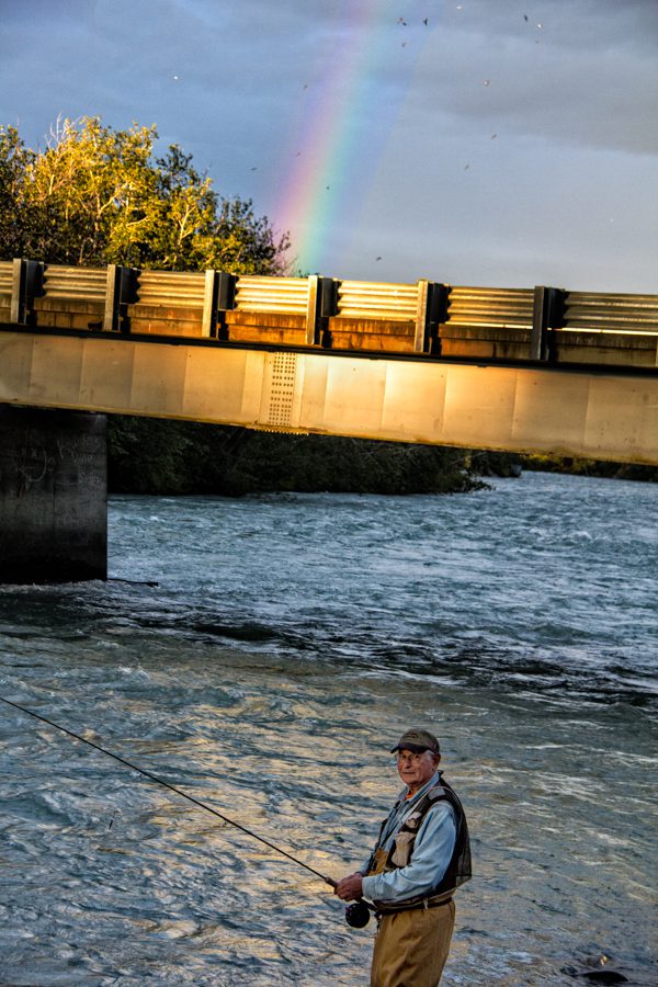 In Alaska, the end of the rainbow has fish instead of gold!